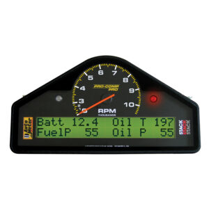 AUTOMETER Race Dash Display, 10.5K RPM/MPH/Fuelp/Oilp/Oilt/Wtmp/Volt, Pro-Comp
