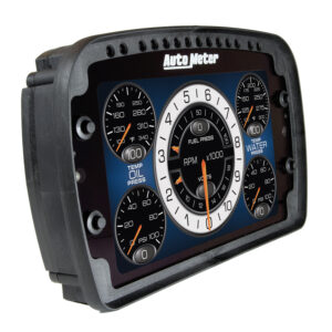 AUTOMETER Racing Instrument Display, Color LCD, Config, Shift & Alarm Lights, Datalogging