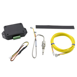 AUTOMETER Sensor Kit, Type K Tc, Egt, 1/4" Dia, Closed Tip, 10Ft, Incl hrdwr, Opt, Airdrv