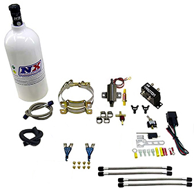 NITROUS EXPRESS Two Cylinder "Proton" System W 1.0 lb Bottle, 1.0lb