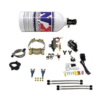 NITROUS EXPRESS Two Cylinder "Proton" System W 2.5 lb Bottle, 2.5lb