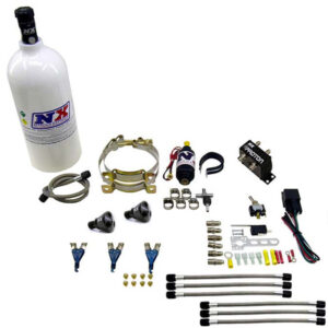 NITROUS EXPRESS Three Cylinder "Proton" System W 1.0 lb Bottle, 1.0lb