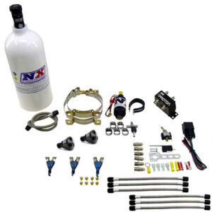 NITROUS EXPRESS Three Cylinder "Proton" System W 2.5 lb Bottle, 2.5lb