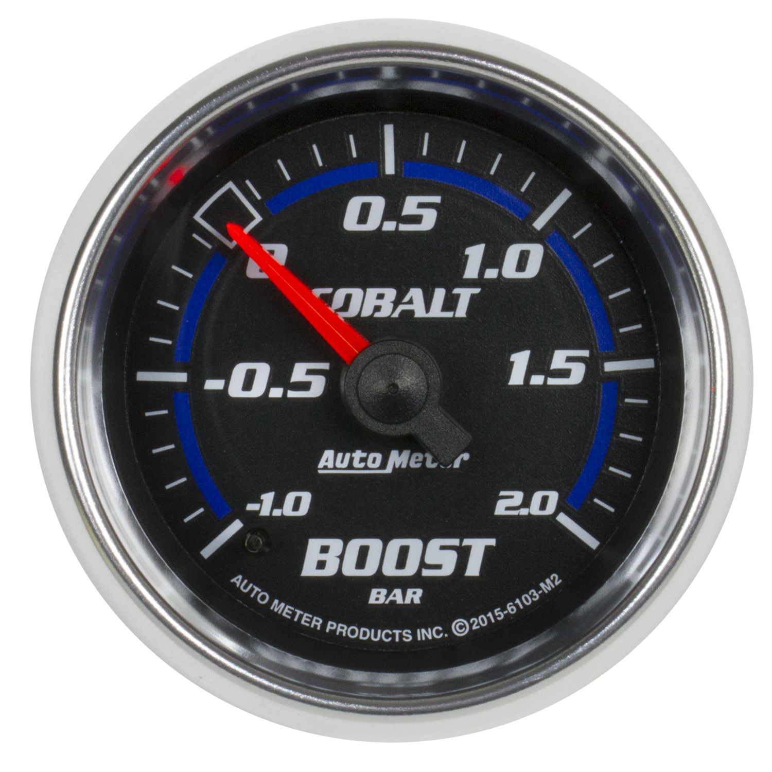 AUTOMETER Vacuum/Boost Gauge 2 1/16", -1 - +2 Bar, Mechanical, Cobalt