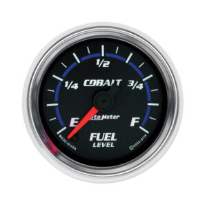 AUTOMETER Fuel Level Gauge 2 1/16", 0-280° Programmable, Cobalt