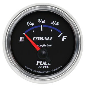 AUTOMETER Fuel Level Gauge 2 1/16", 240° To 33°F, Elec, Cobalt