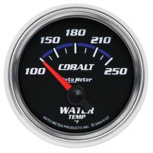 AUTOMETER Water Temperature Gauge 2 1/16", 100-250°f, Electric, Cobalt
