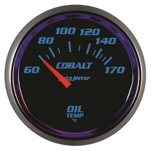 AUTOMETER Oil Temperature Gauge 2 1/16", 60-170°C, Air Core, Cobalt