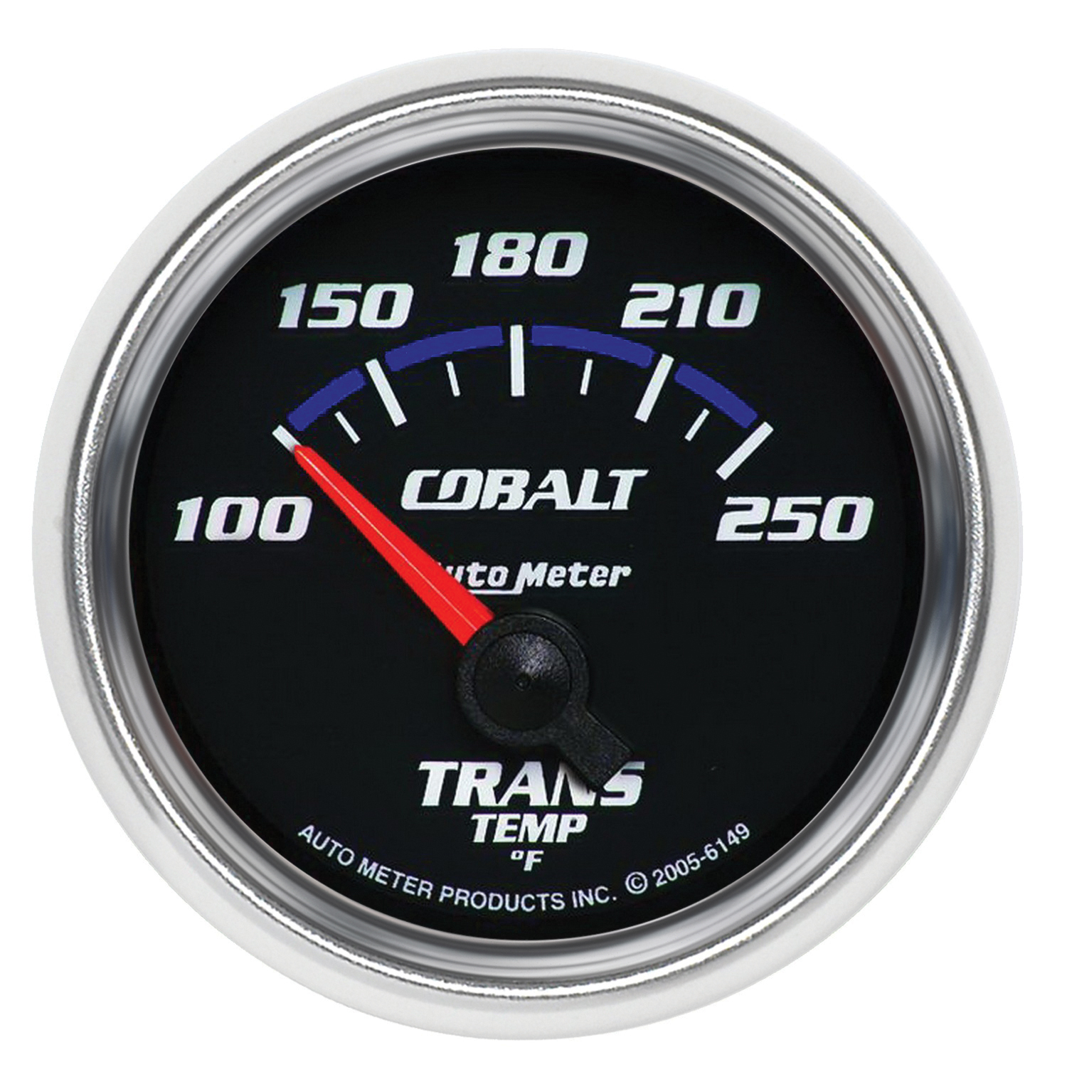AUTOMETER Transmission Temperature Gauge 2 1/16", 100-250&deg;f, Electric, Cobalt