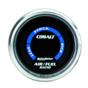 AUTOMETER Narrowband Air/Fuel Ratio AFR Gauge 2 1/16", Lean-Rich, LED Array, Cobalt