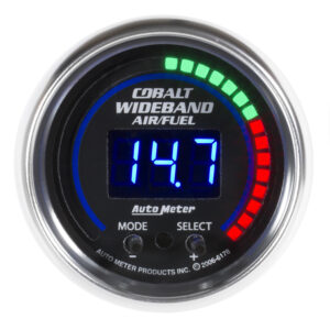 AUTOMETER Pro Air/Fuel Ratio AFR Gauge 2 1/16", 10:1-20:1, Digital W/ Peak & Warn, Cobalt