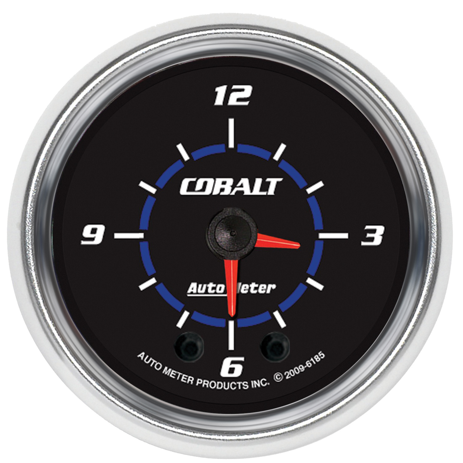 AUTOMETER Clock Gauge 2 1/16", 12hr, Analogue, Cobalt
