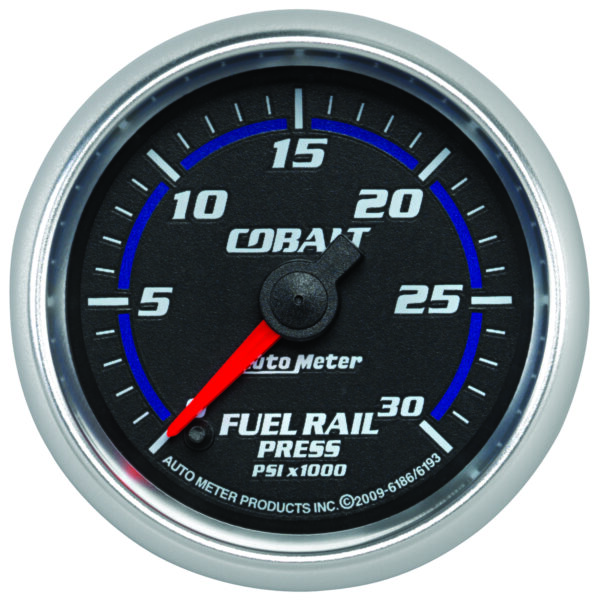 AUTOMETER Rail Pressure Gauge (Ram 5.9L), 2 1/16", 30Kpsi, Digital Stepper Motor, Cobalt - Image 2