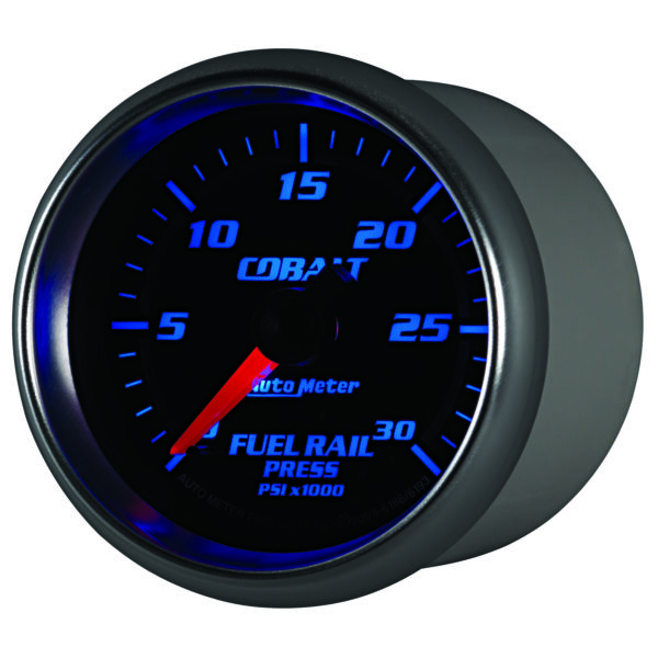 AUTOMETER Rail Pressure Gauge (Ram 5.9L), 2 1/16", 30Kpsi, Digital Stepper Motor, Cobalt - Image 4