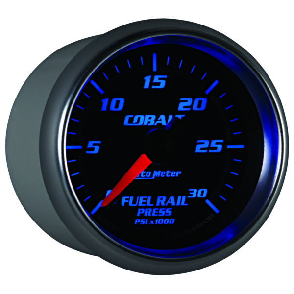 AUTOMETER Rail Pressure Gauge (Ram 5.9L), 2 1/16", 30Kpsi, Digital Stepper Motor, Cobalt - Image 7