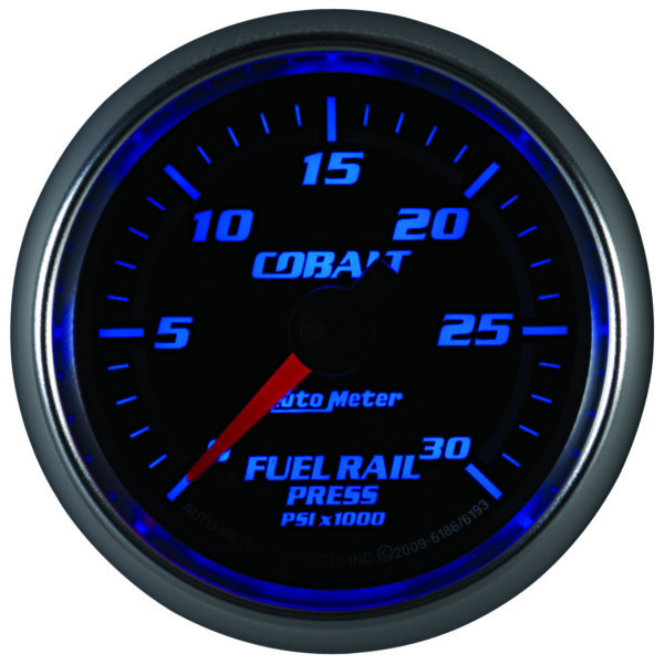 AUTOMETER Rail Pressure Gauge (Ram 5.9L), 2 1/16", 30Kpsi, Digital Stepper Motor, Cobalt - Image 5