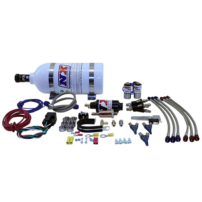 NITROUS EXPRESS Three Cylinder 'Mainline" System, 2.5lb