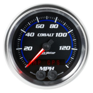 AUTOMETER Speedometer Gauge 3 3/8", 140MPH, GPS, Cobalt
