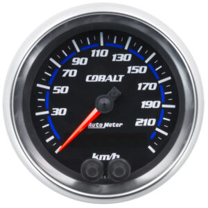 AUTOMETER Speedometer Gauge 3 3/8", 225KM/H, GPS, Cobalt