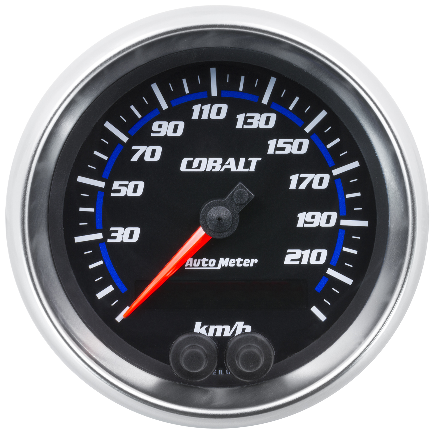 AUTOMETER Speedometer Gauge 3 3/8", 225KM/H, GPS, Cobalt