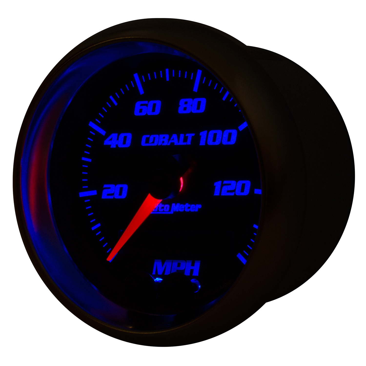 AUTOMETER Speedometer Gauge 3 3/8", 140MPH, GPS, Cobalt - Image 3
