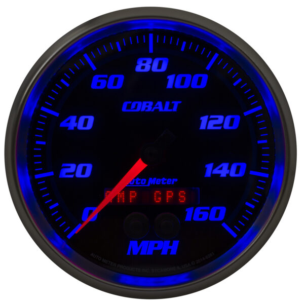 AUTOMETER Speedometer Gauge 5", 160MPH, GPS, Cobalt - Image 4