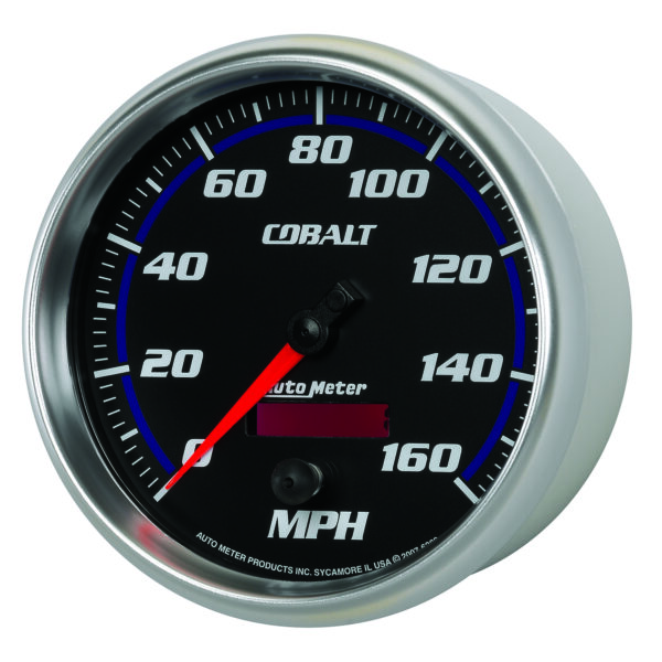 AUTOMETER Speedometer Gauge 5", 160MPH, Elec. Programmable, Cobalt - Image 2