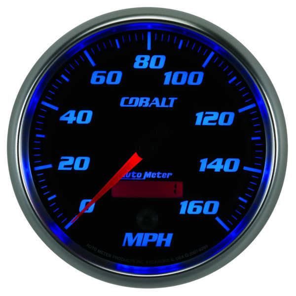 AUTOMETER Speedometer Gauge 5", 160MPH, Elec. Programmable, Cobalt - Image 4