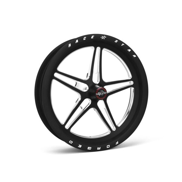 RACE STAR 63 Pro Forged Machined Black Alloy Wheel Lug Mount 15x3.50 5x4.50BC 2.25BS
