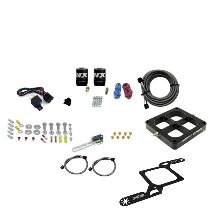 NITROUS EXPRESS Dominator Single Entry Billet Crossbar, Rnc (250-750HP) W/O Bottle