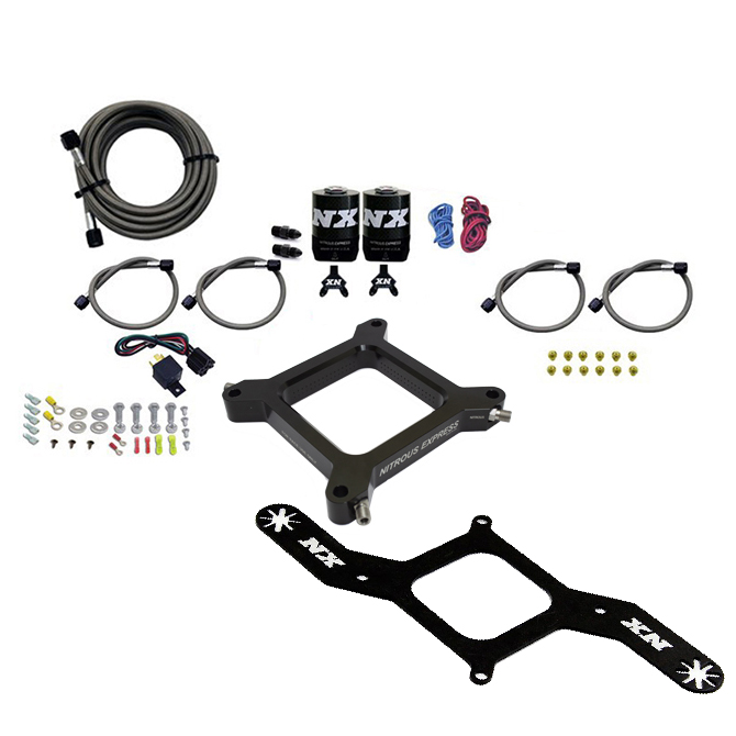 NITROUS EXPRESS 4150 Assassin Plate, Stage 6 Alcohol (50-300HP) No Bottle
