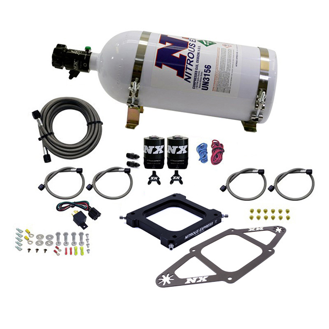 NITROUS EXPRESS 4500 Assassin Plate System, Stage 6 Alcohol, 100-300hp (10# Bottle)