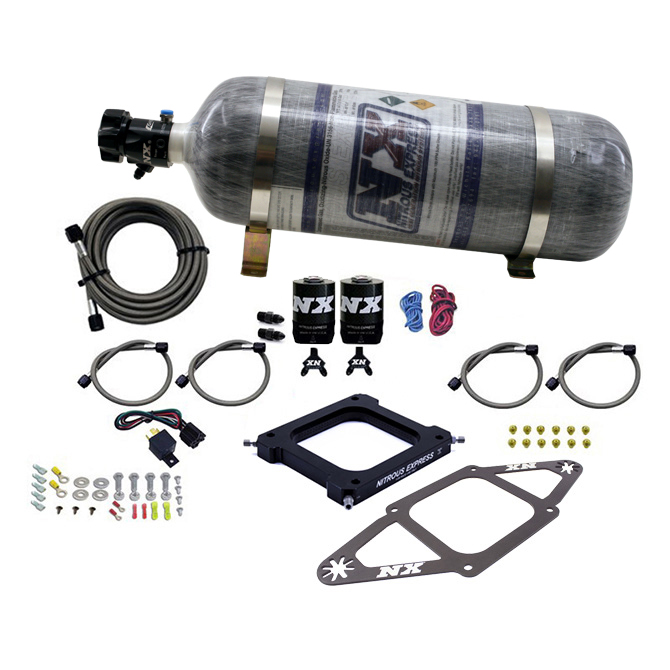 NITROUS EXPRESS 4500 Assassin Plate System, Stage 6 Alcohol, 100-300hp (12# Bottle)