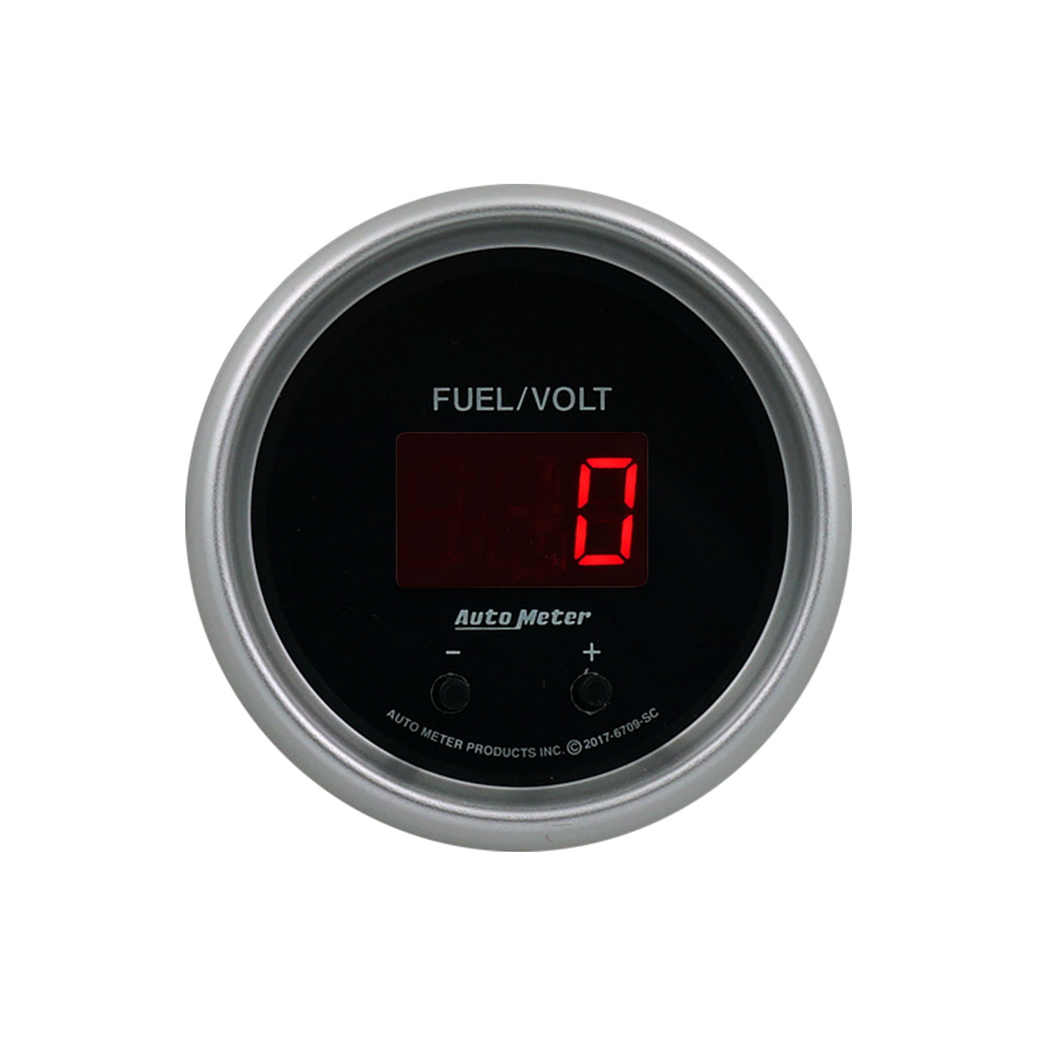 AUTOMETER Gauge, Fuel/Volt, 2 1/16" Two Channel, Selectable, Sport-Comp Elite Digital - Image 2