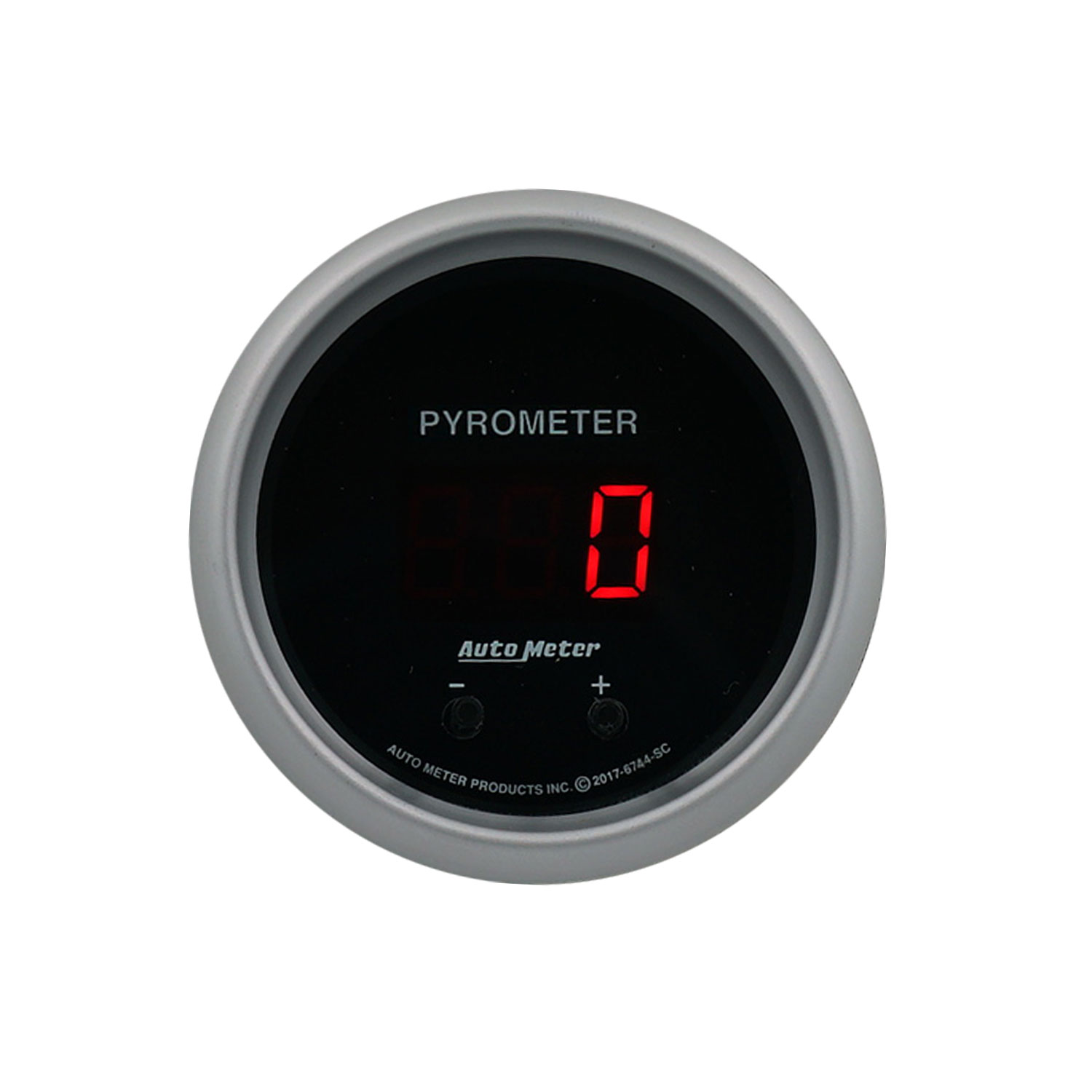 AUTOMETER Gauge, Pyrometer, 2 1/16", Two Channel, Selectable, Sport-Comp Elite Digital - Image 2