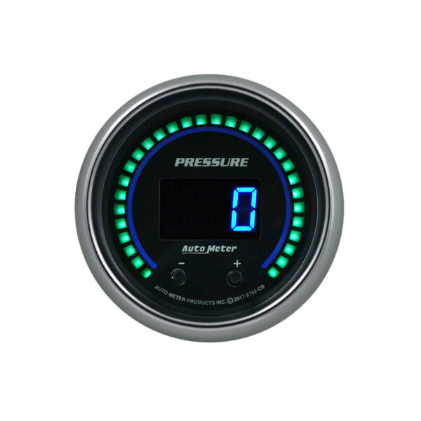 AUTOMETER Pressure Gauge 2 1/16", Two Channel, Selectable, Cobalt Elite Digital - Image 2