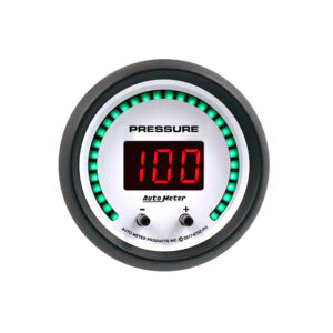 AUTOMETER Pressure Gauge 2 1/16", Two Channel, Selectable, Phantom Elite Digital