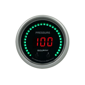 AUTOMETER Pressure Gauge 2 1/16", Two Channel, Selectable, Sport-Comp Elite Digital