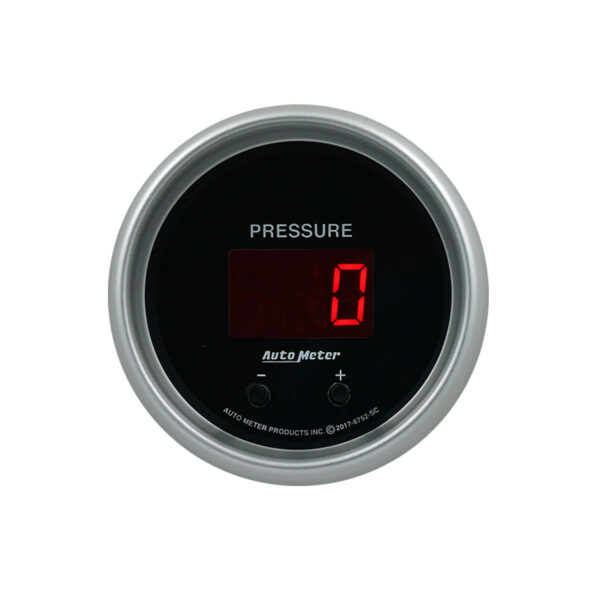 AUTOMETER Pressure Gauge 2 1/16", Two Channel, Selectable, Sport-Comp Elite Digital - Image 2