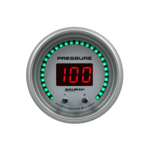 AUTOMETER Pressure Gauge 2 1/16", Two Channel, Selectable, Ultra-Lite Elite Digital