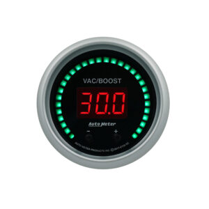 AUTOMETER Vacuum/Boost Gauge 2 1/16", Two Channel, Selectable, Sport-Comp Elite Digital