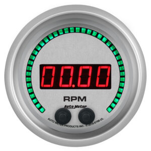 AUTOMETER Tachometer Gauge 3 3/8", 16K RPM, In-Dash, Ultra-Lite Elite Digital