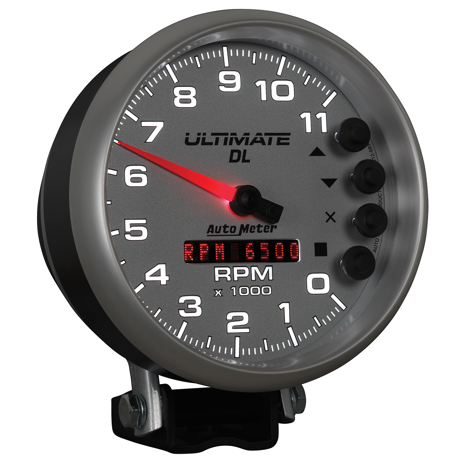 AUTOMETER Tachometer Gauge 5", 11K RPM, Pedestal, Datalogging, Ultimate Dl Playback, Silver - Image 6