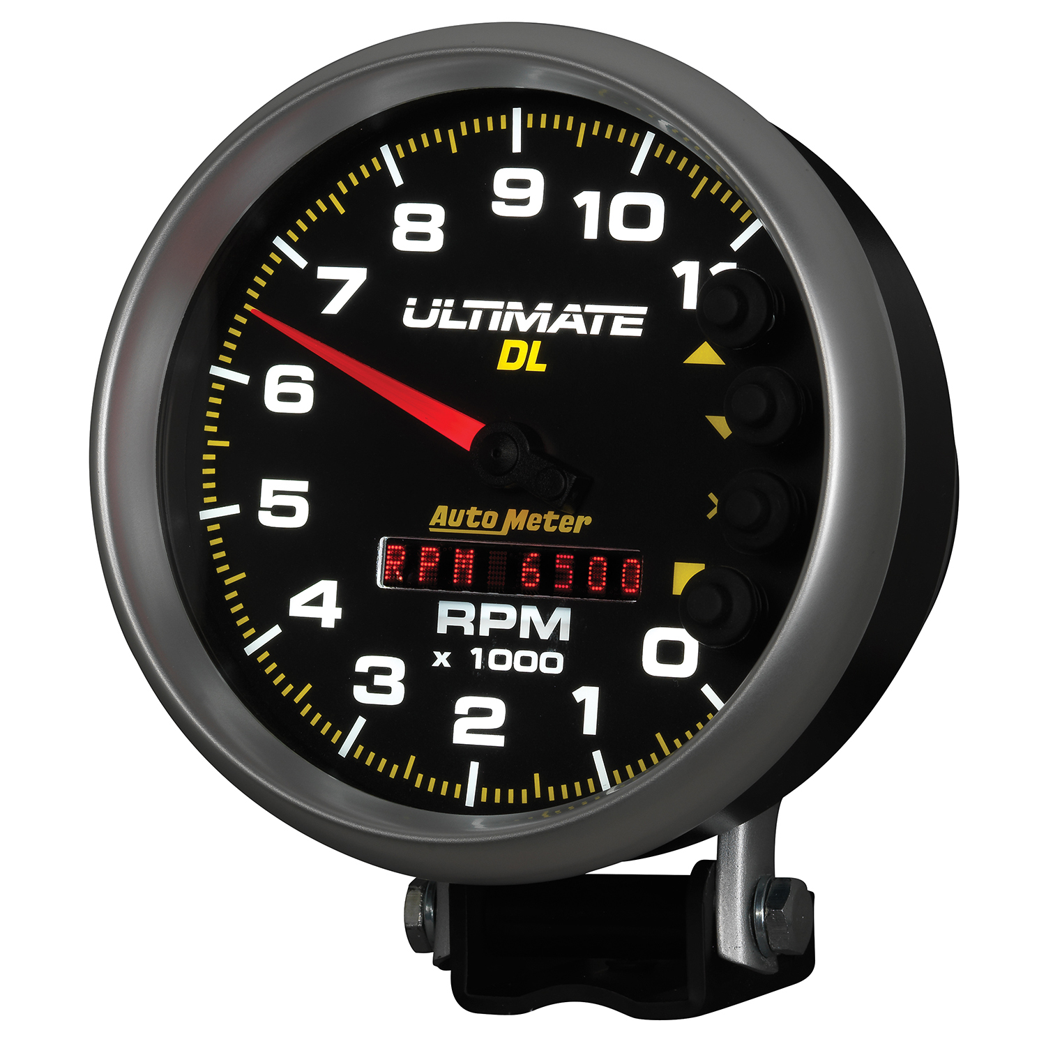 AUTOMETER Tachometer Gauge 5", 11K RPM, Pedestal, Datalogging, Ultimate Dl Playback, Black - Image 3