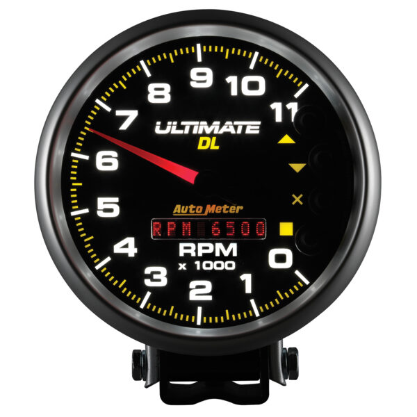 AUTOMETER Tachometer Gauge 5", 11K RPM, Pedestal, Datalogging, Ultimate Dl Playback, Black - Image 4