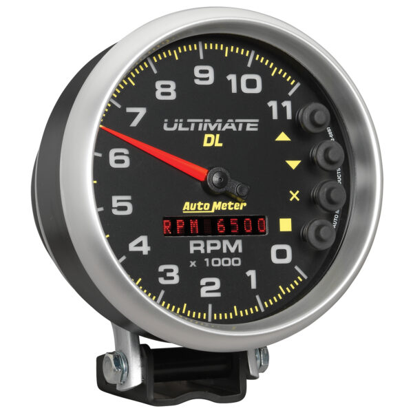 AUTOMETER Tachometer Gauge 5", 11K RPM, Pedestal, Datalogging, Ultimate Dl Playback, Black - Image 5