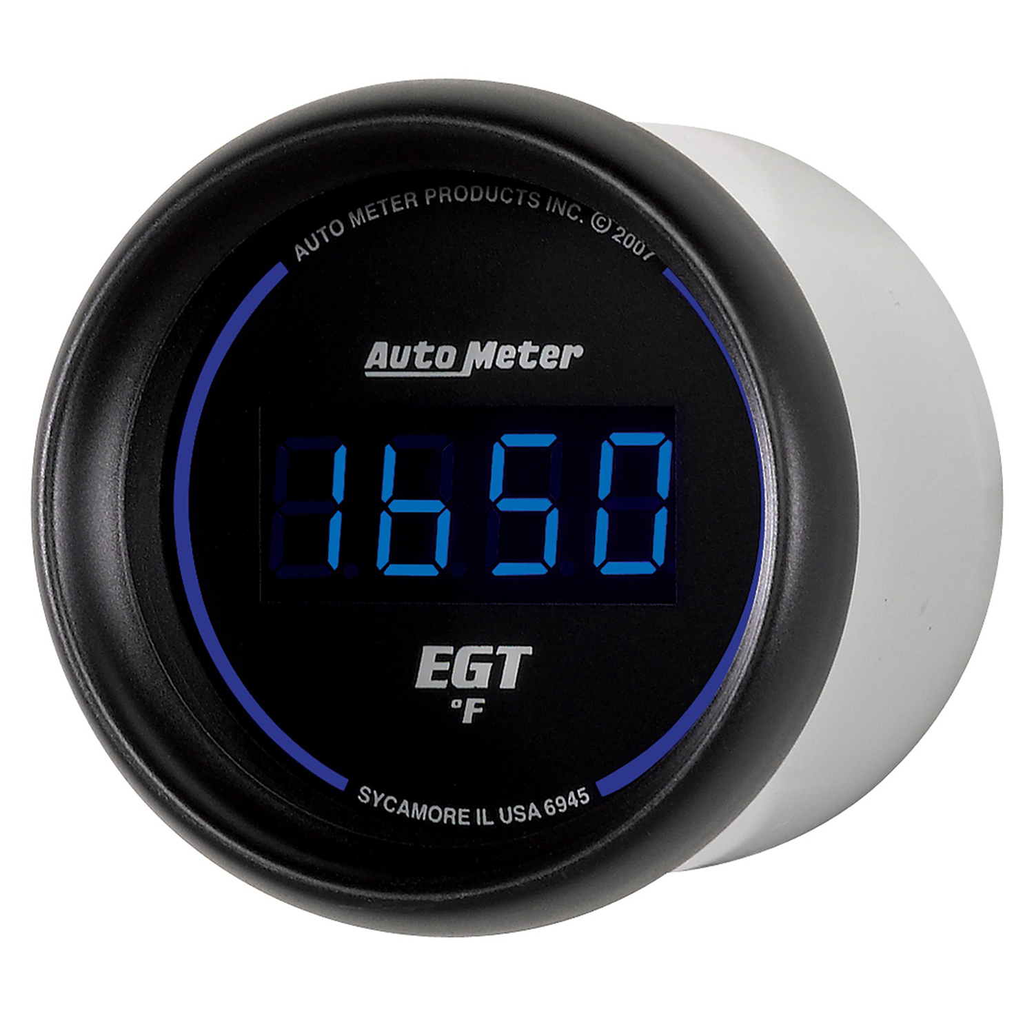 AUTOMETER EGT Pyrometer Gauge 2 1/16", 1600°f, Digital, Black Dial W/ Blue LED - Image 2