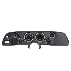 AUTOMETER Direct Fit Dash Kit, Camaro 70-78, Tach/MPH/Fuel/Oilp/Wtmp/Volt, Cobalt