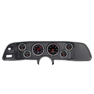 AUTOMETER Direct Fit Dash Kit, Camaro 70-78, Tach/MPH/Fuel/Oilp/Wtmp/Volt, Designer Black