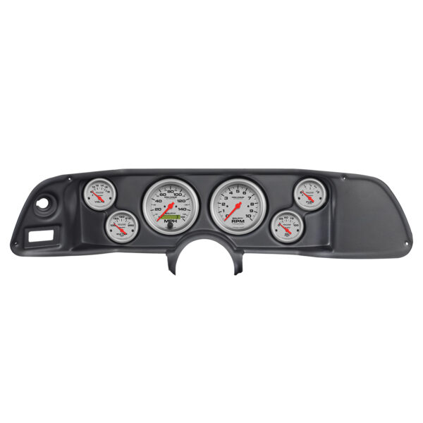 AUTOMETER Direct Fit Dash Kit, Camaro 70-78, Tach/MPH/Fuel/Oilp/Wtmp/Volt, Ultra-Lite